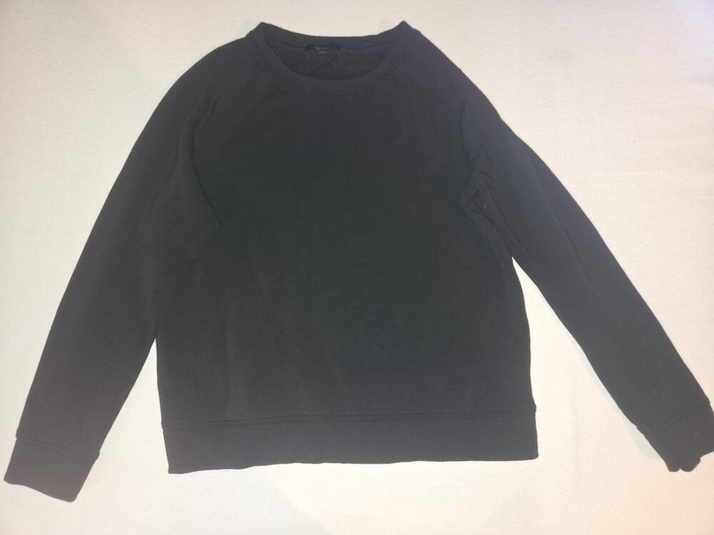 Quincy Super Soft Fleece Crewneck Sweatshirt Womens Size Small